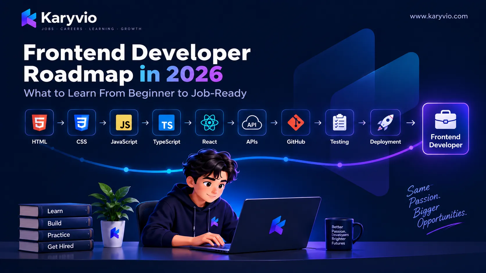 Frontend Developer Roadmap in 2026: What to Learn From Beginner to Job-Ready