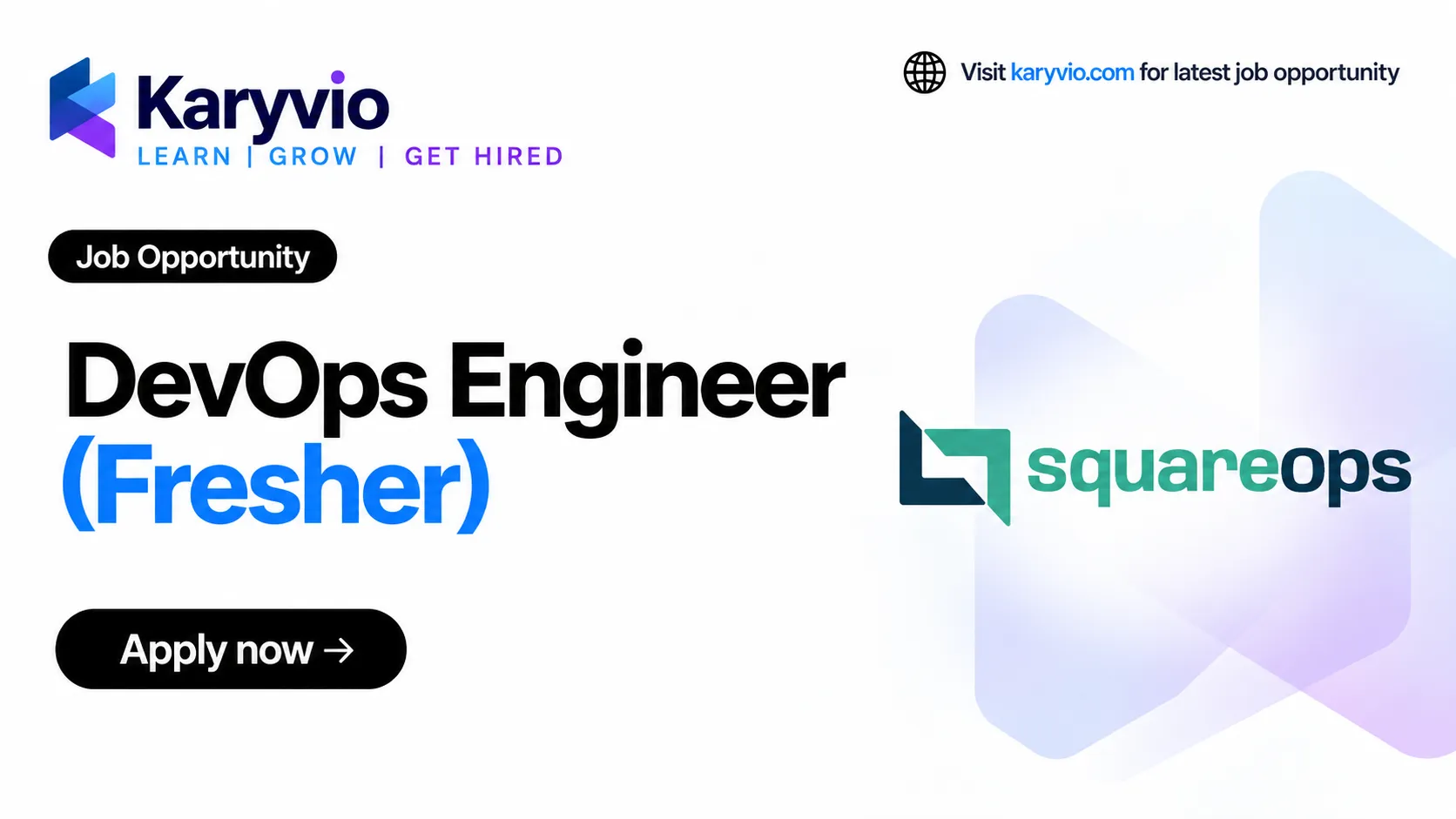 DevOps Engineer (Fresher)