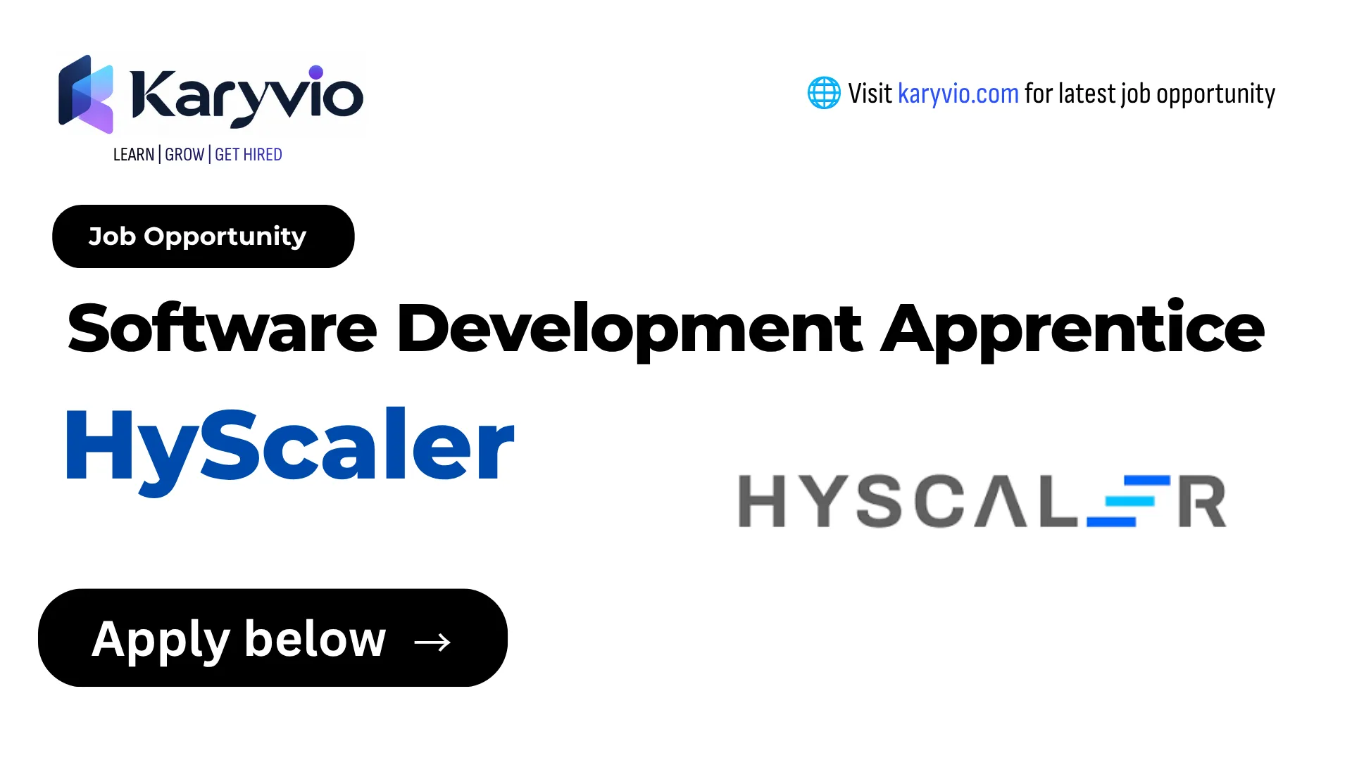 Software Development Apprentice/Trainee (Tech)