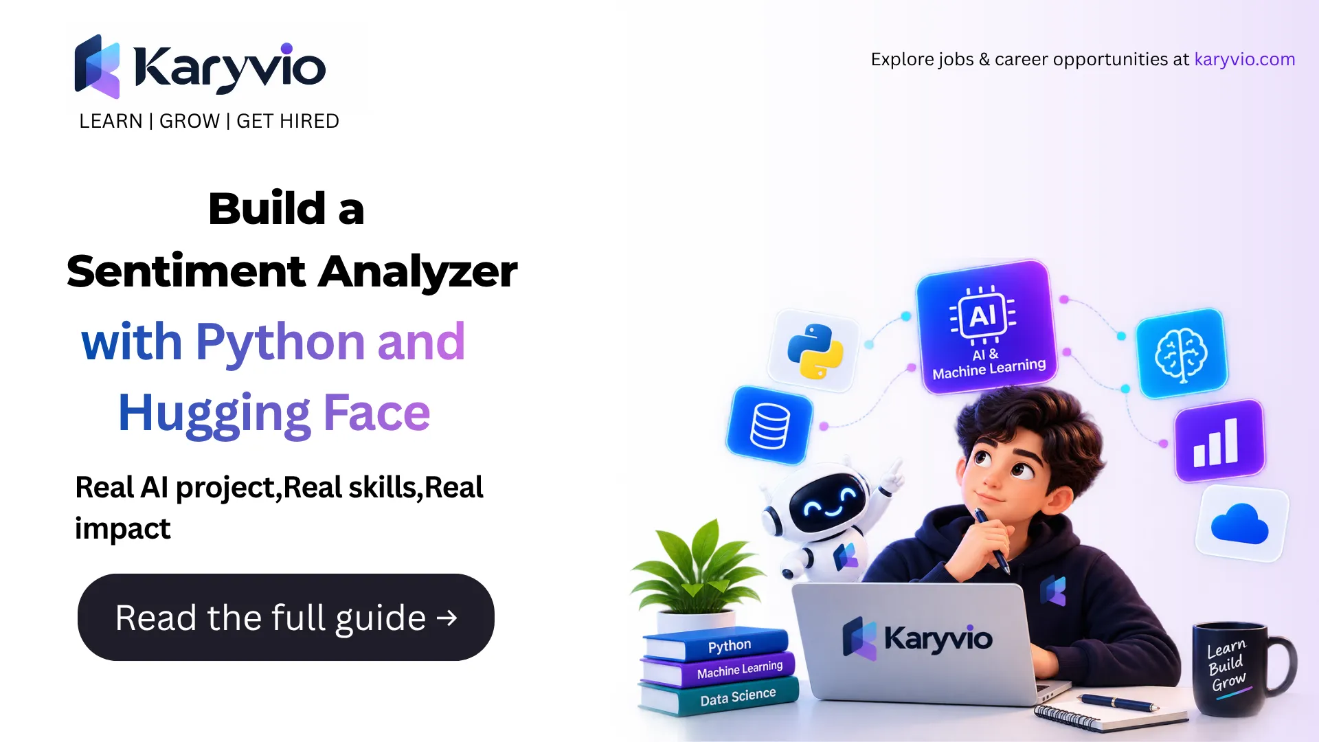 Build a Sentiment Analyzer with Python and Hugging Face