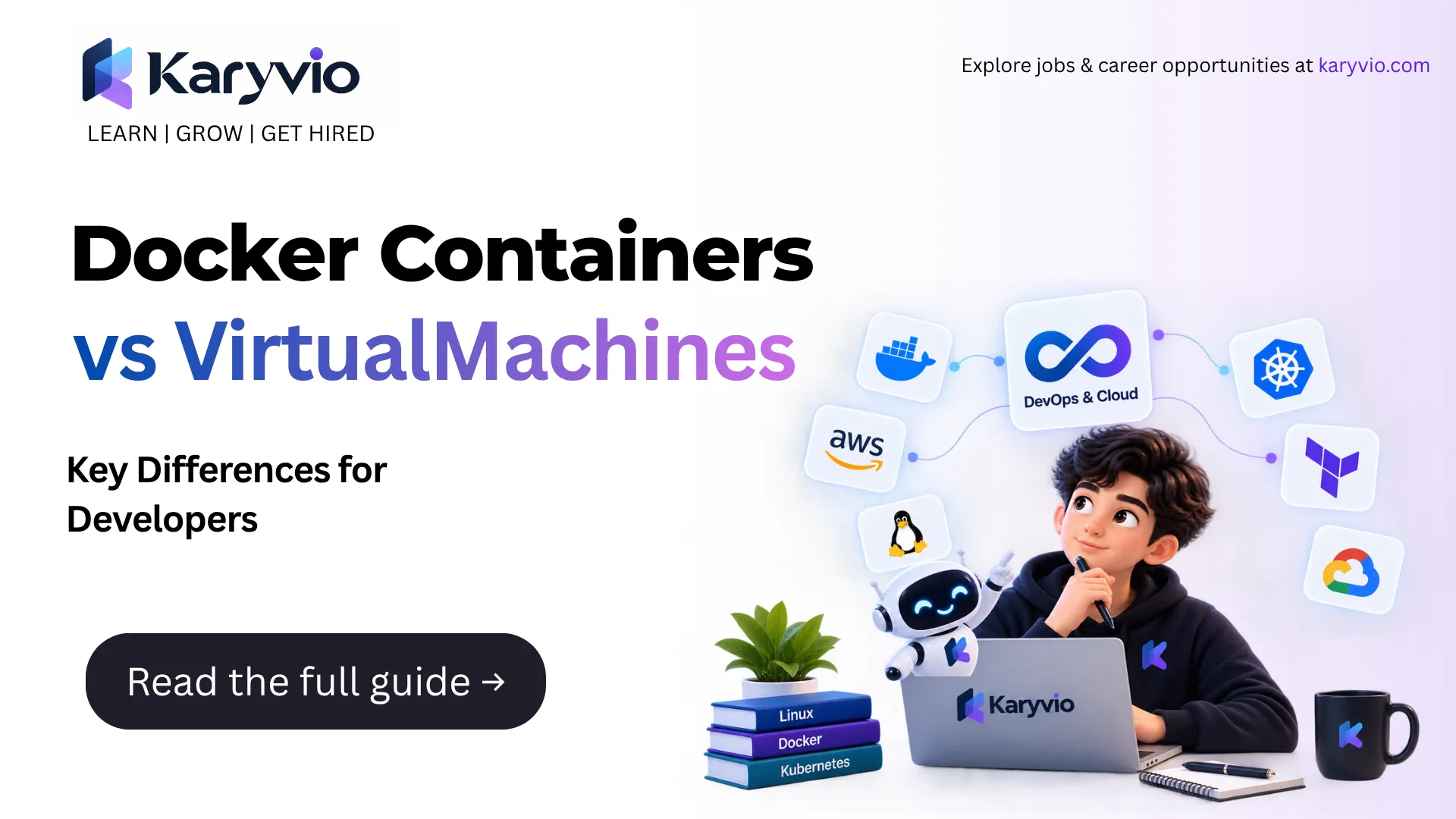 Docker Containers vs Virtual Machines: Key Differences for Developers