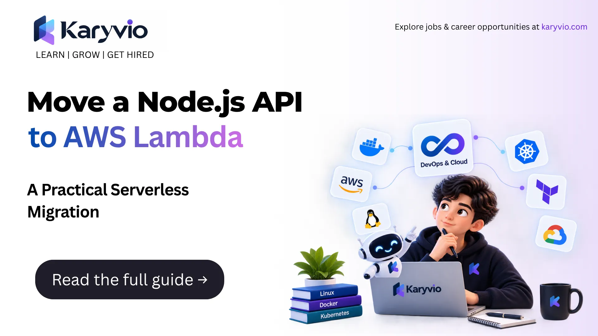 Move a Node.js API to AWS Lambda: A Practical Serverless Migration