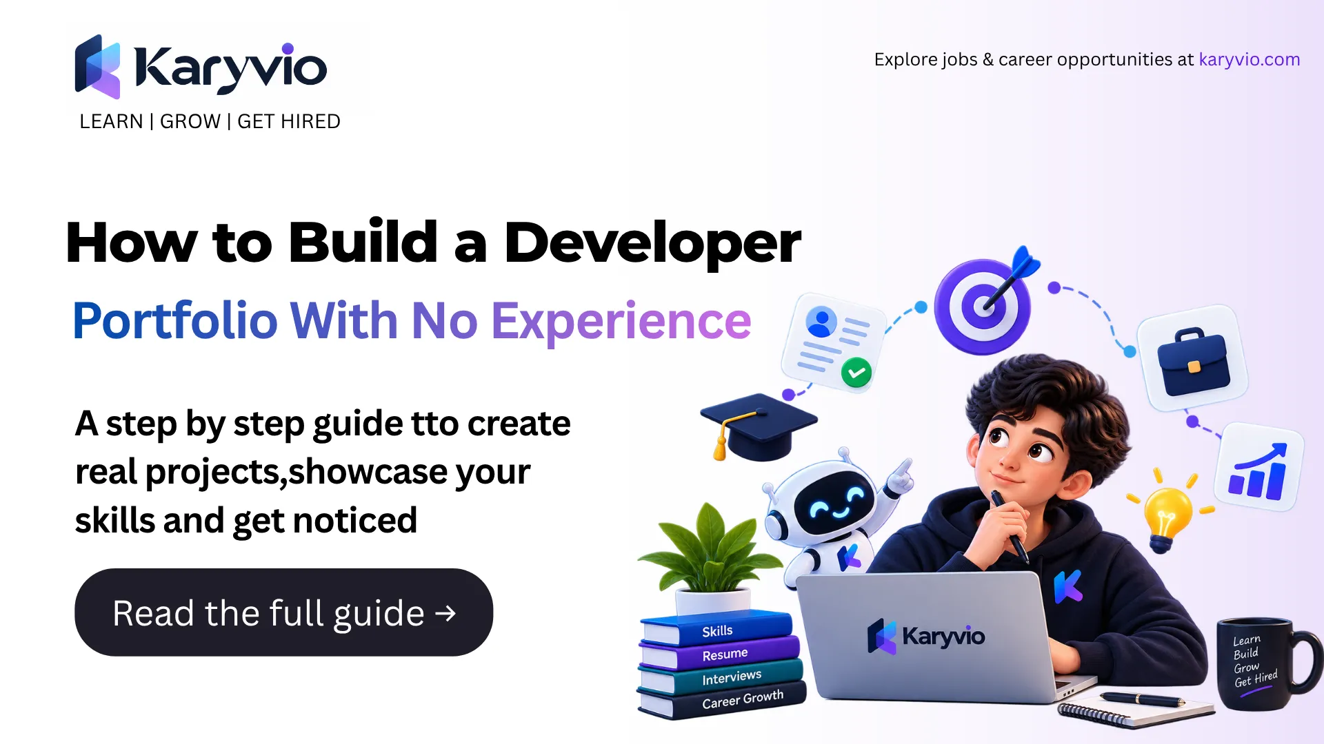 How to Build a Developer Portfolio With No Experience