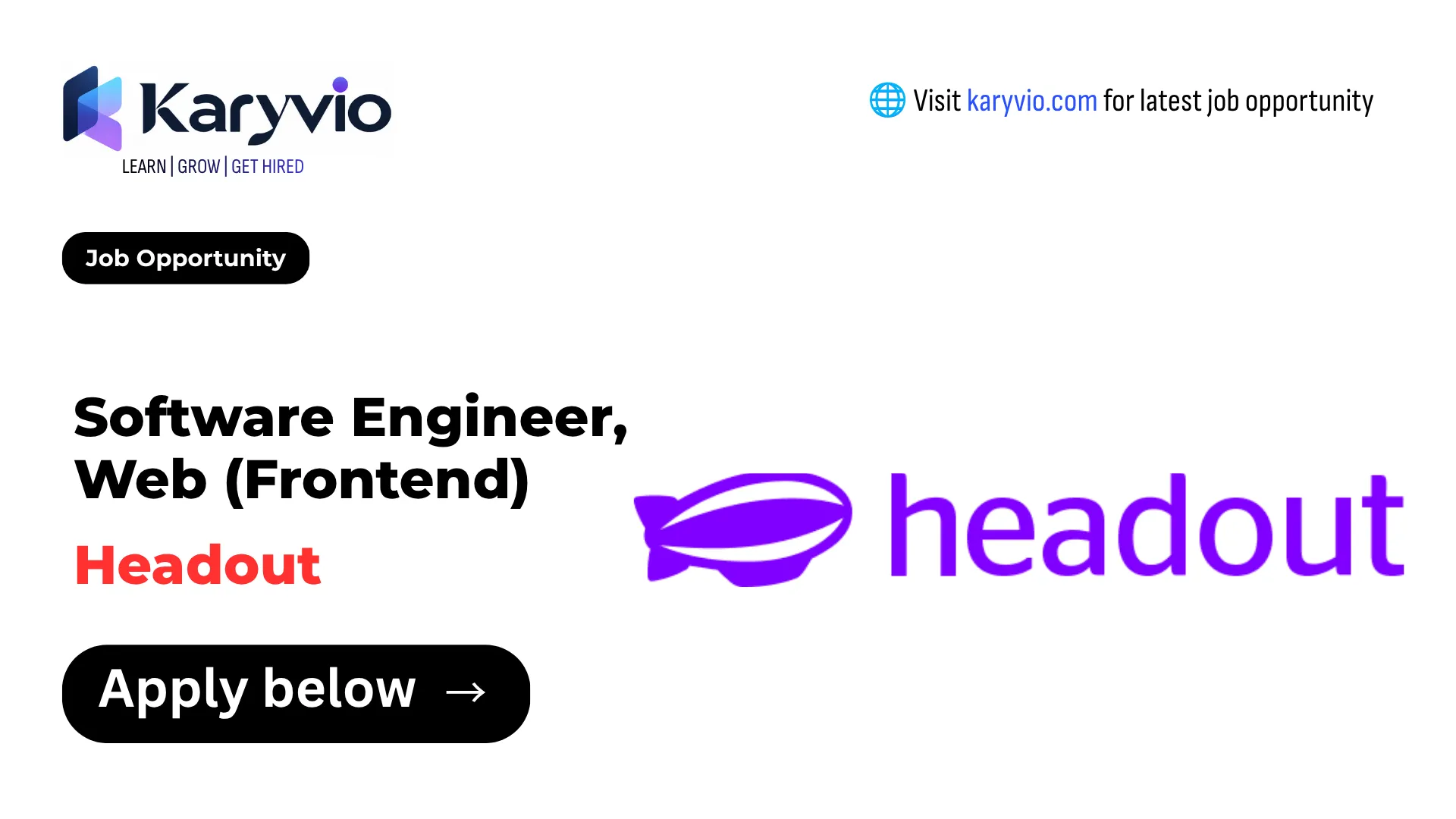 Software Engineer, Web (Frontend)