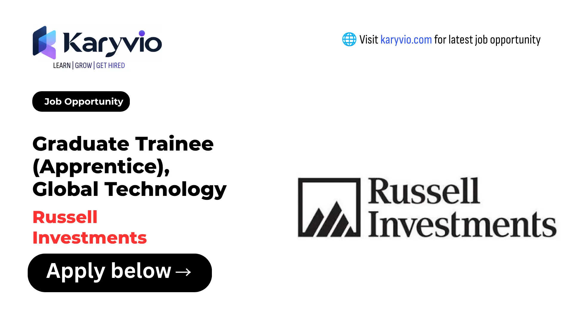 Graduate Trainee (Apprentice), Global Technology