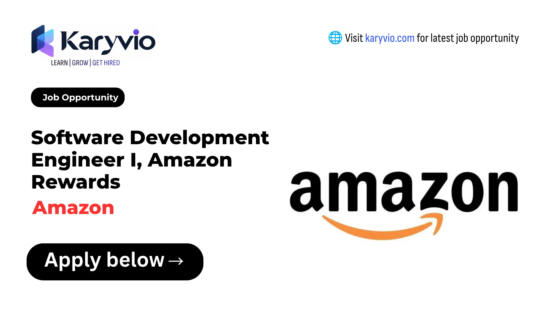 Software Development Engineer I, Amazon Rewards
