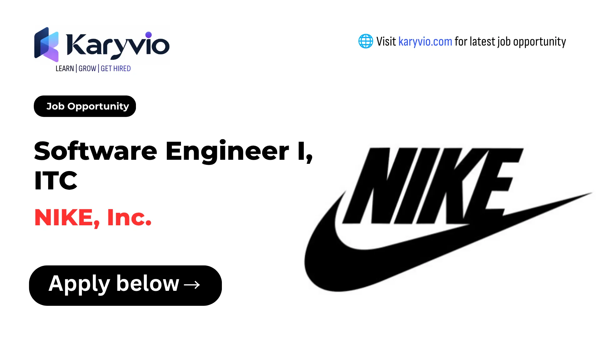 Software Engineer I, ITC