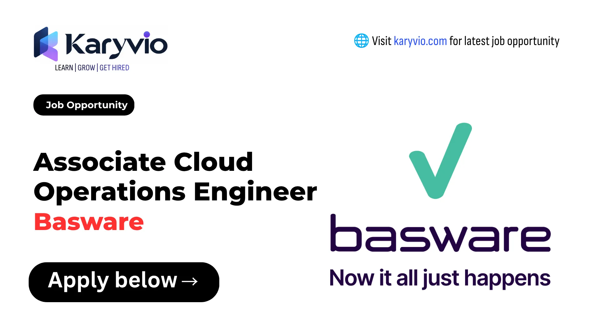 Associate Cloud Operations Engineer - Basware