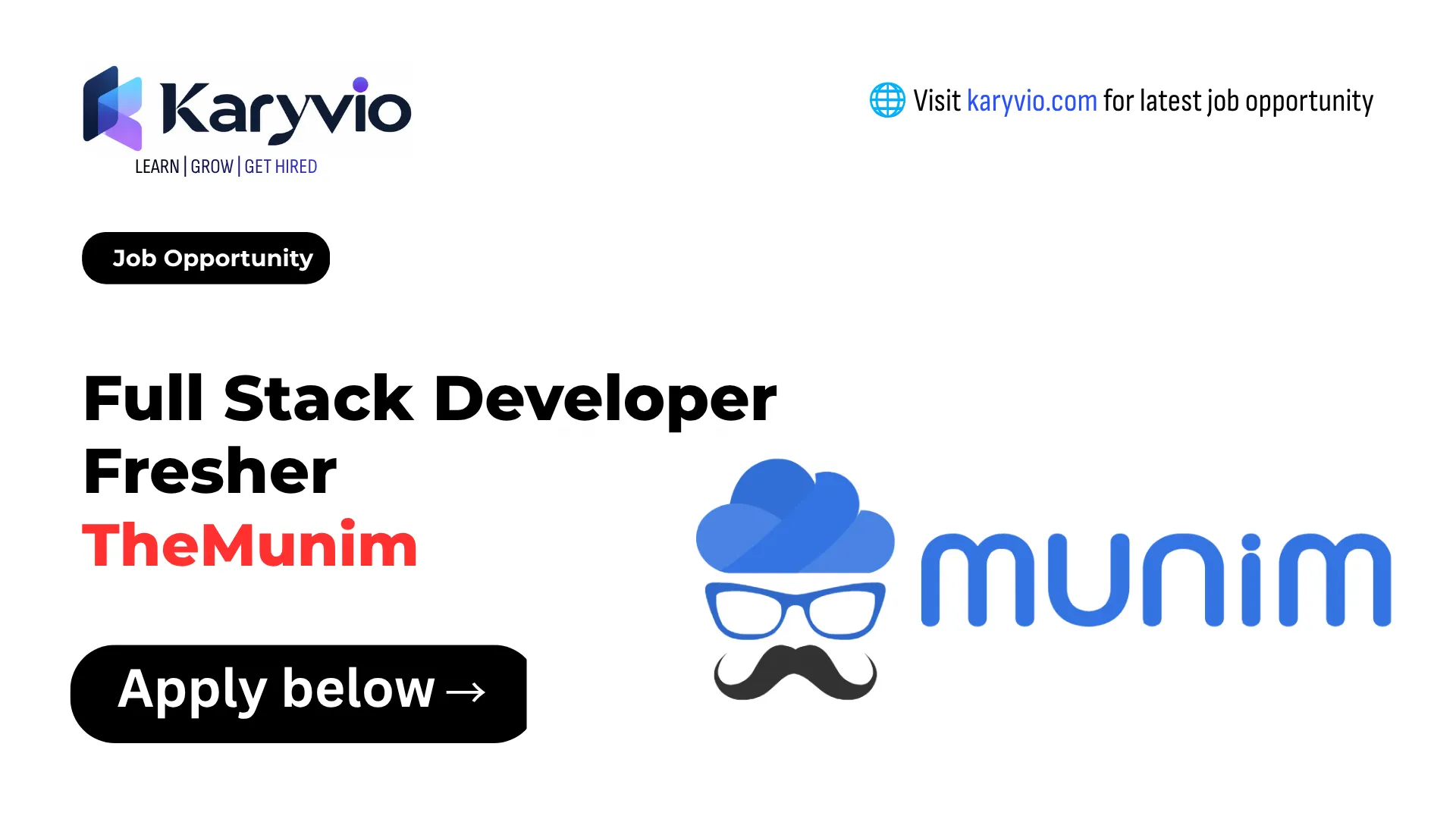 Full Stack Developer - Fresher
