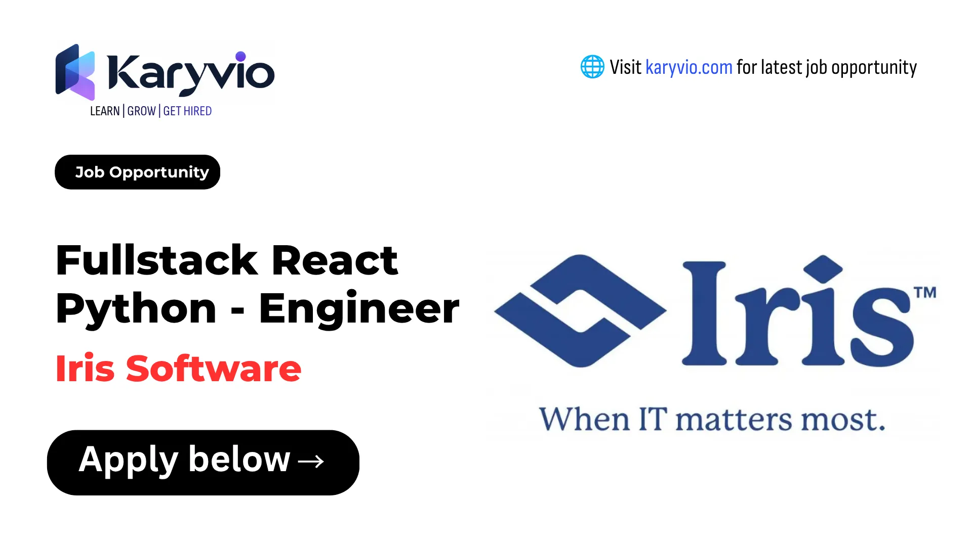Fullstack React Python - Engineer