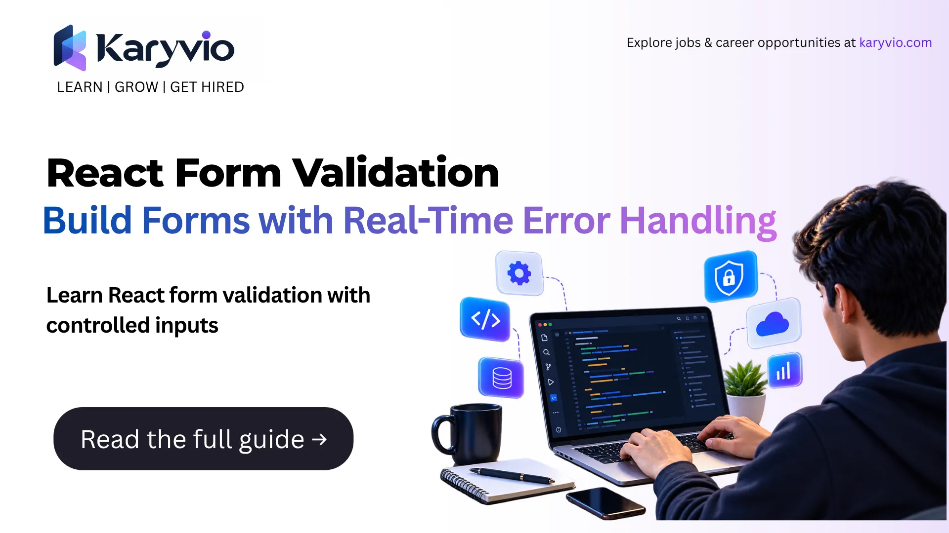 React Form Validation: Build Forms with Real-Time Error Handling